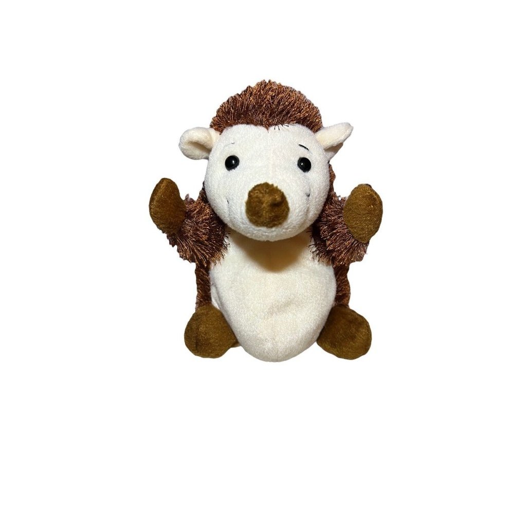 Sugarloaf Creations Plush 7” Hedgehog Brown Stuffed‎ Animal Toy Brown